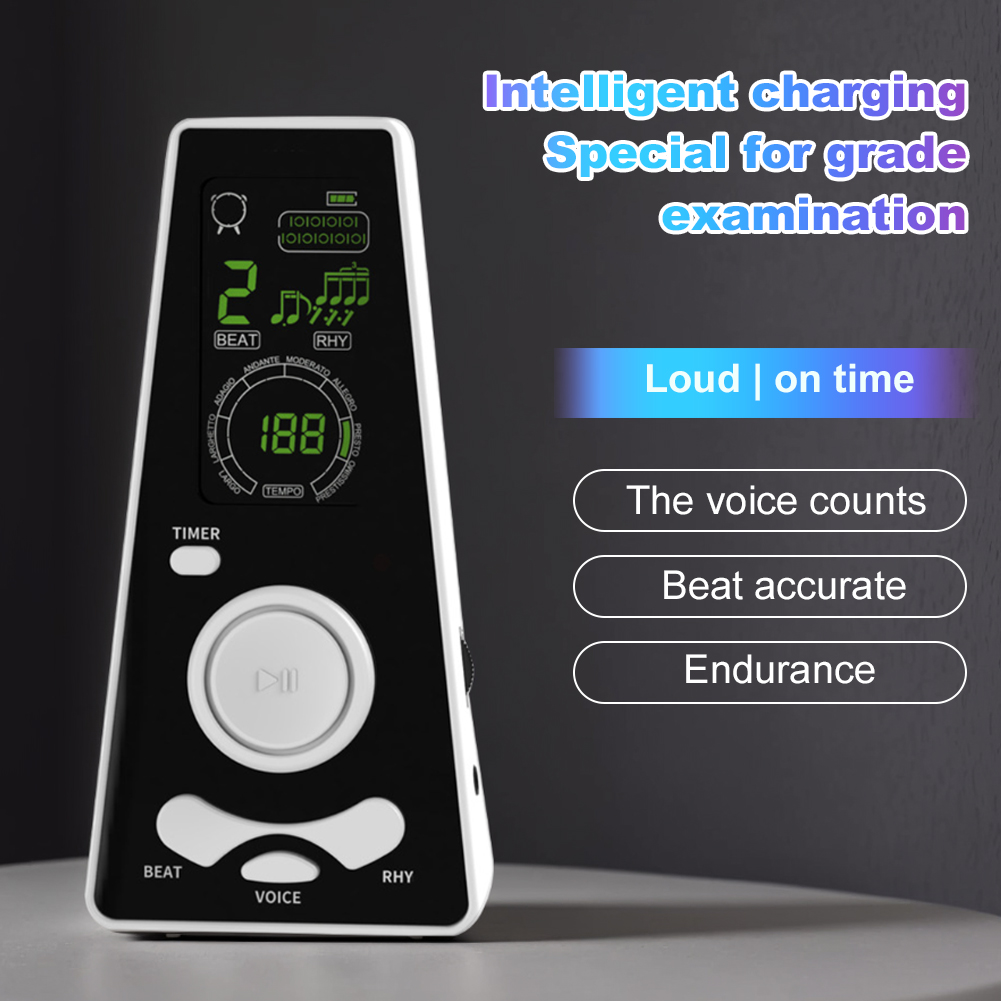 Metronome Digital - Metrónomo Electrónico con Volumen y Velocidad
