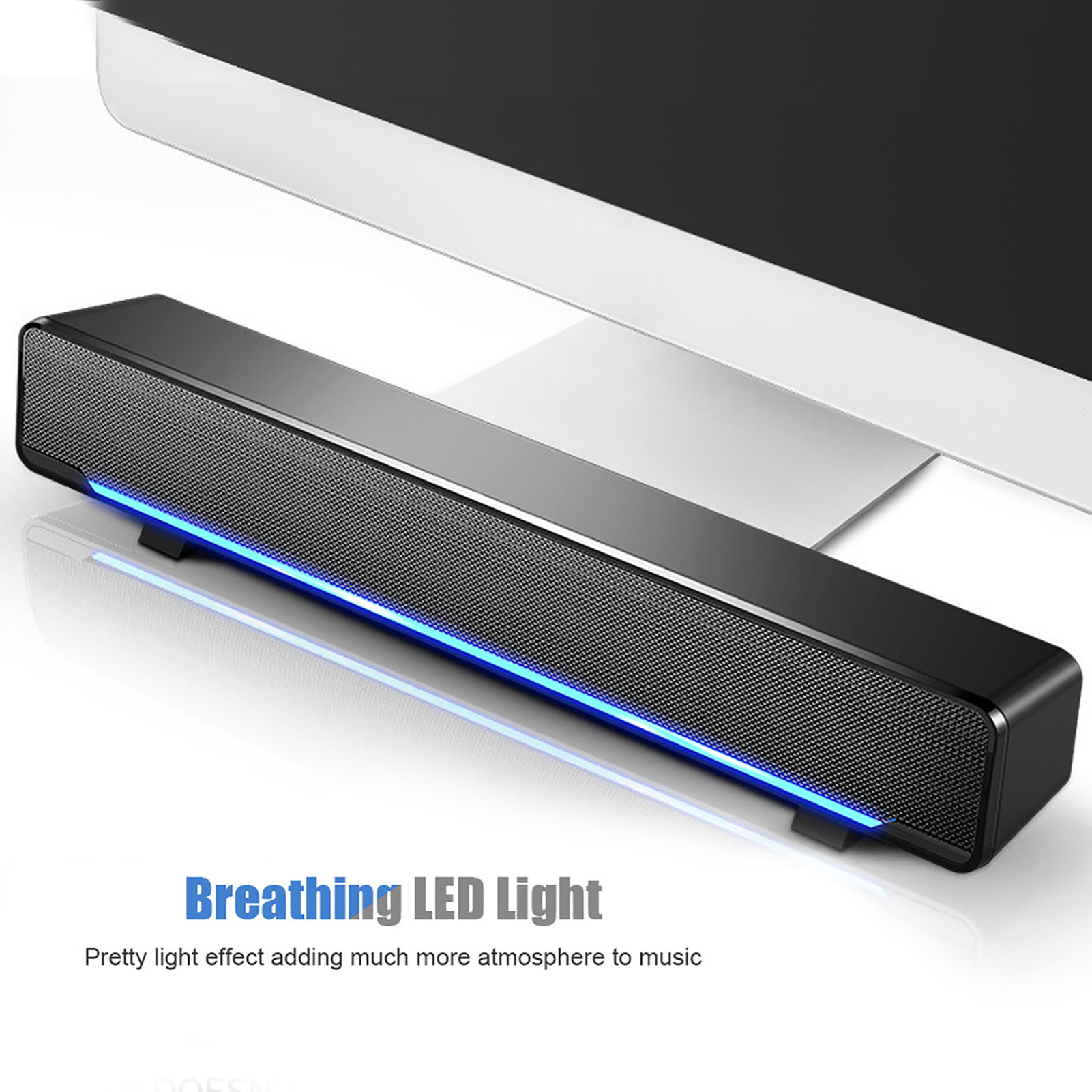Audio Music Player Pc - Barra de sonido portátil, barra de