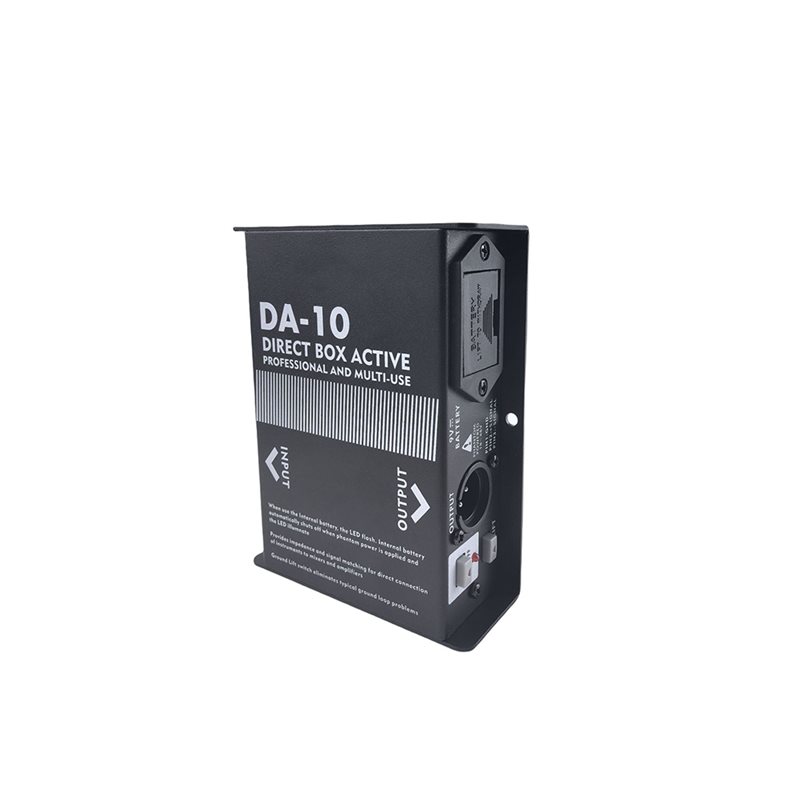 Audio Music Isolator - AU61-Da-10 DIBOX Activo, Transformador de Impedancia,