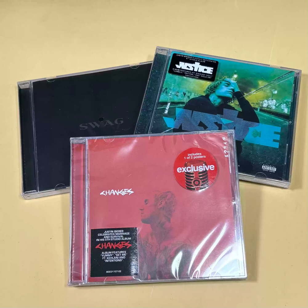 Audio Music For - CD 'Justice', 'Changes', 'Swag' Justin Bieber