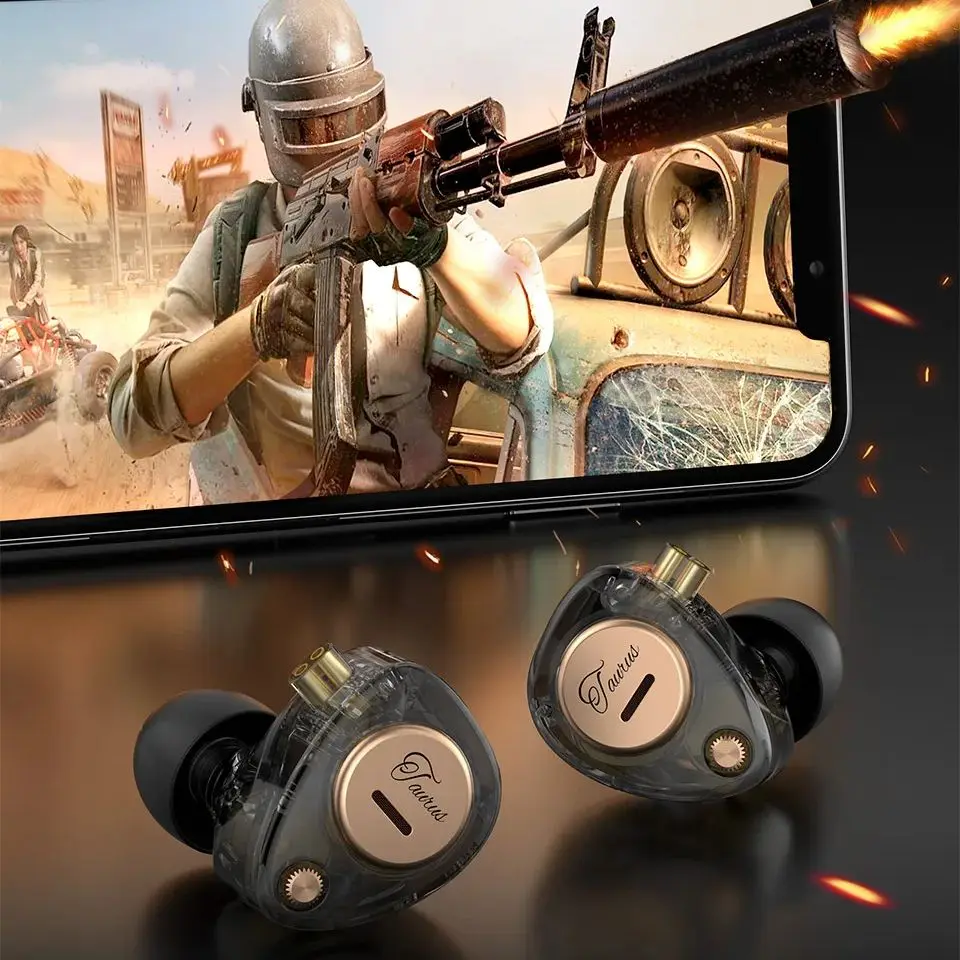 Audio Music Game - Auriculares Intrauditivos con Cable KZ Taurus