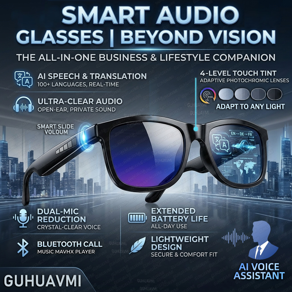 Audio Music To Video Ai - Nuevas Gafas Inteligentes con Cambio de