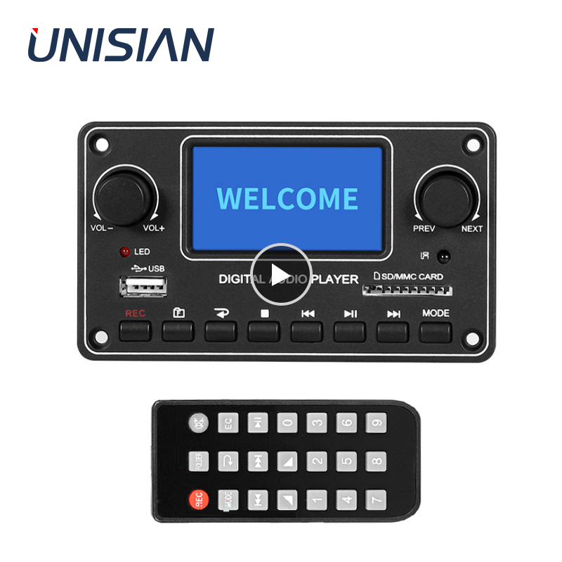 Metronome Digital - Módulo de reproductor LCD UNISIAN MP3