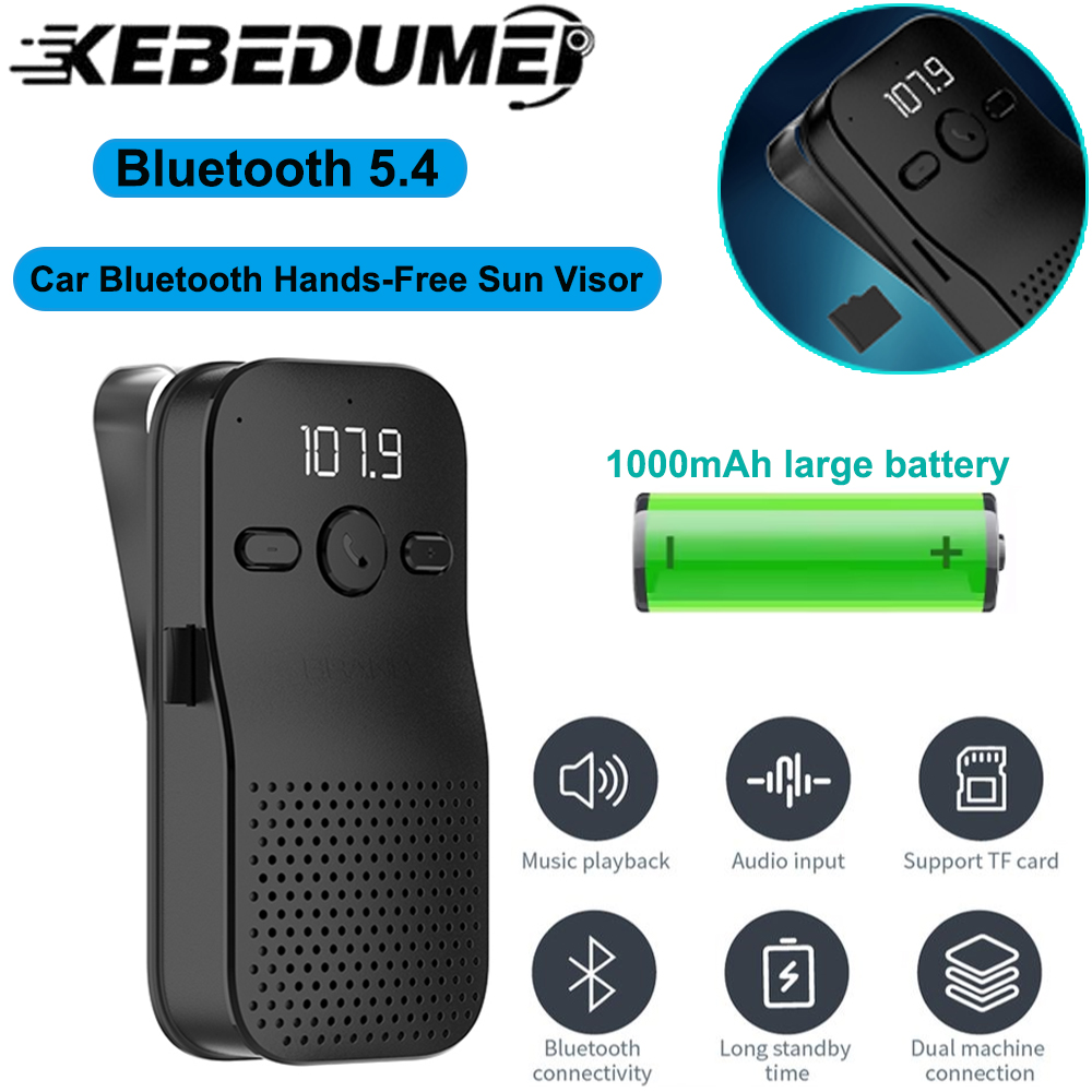 Audio Music Player Pc - Kit manos libres Bluetooth 5,4 para