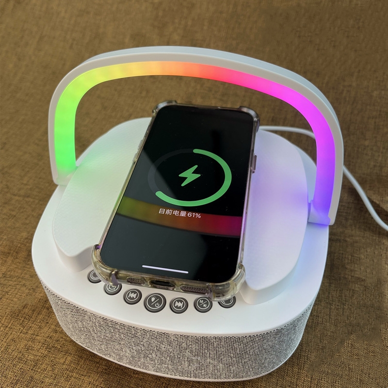 Audio Music Kids - Altavoz Portátil con Carga Inalámbrica, Bluetooth
