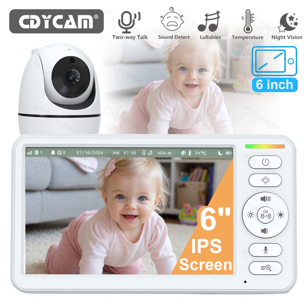 Audio Music Kids - Monitor para Bebés de 6 Pulgadas