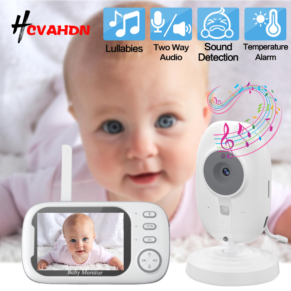 Audio Music Kids - Monitor de Bebé con Video 2.4G,