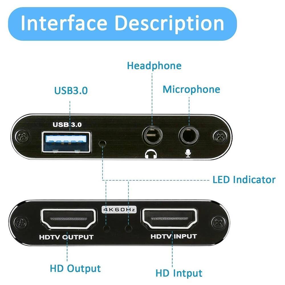 Tarjeta de captura de vídeo 4K - Audio Music Live reseña y precio