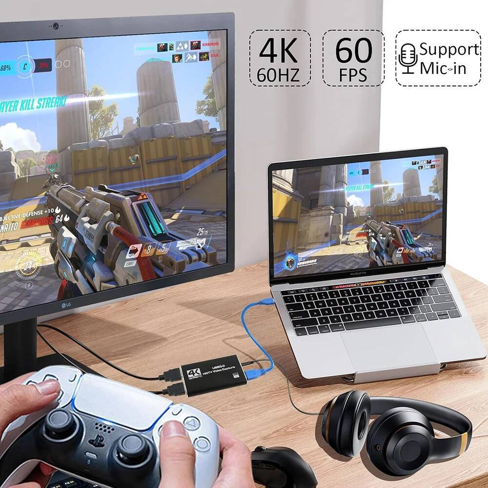 Tarjeta de captura de vídeo 4K - Audio Music Live reseña y precio