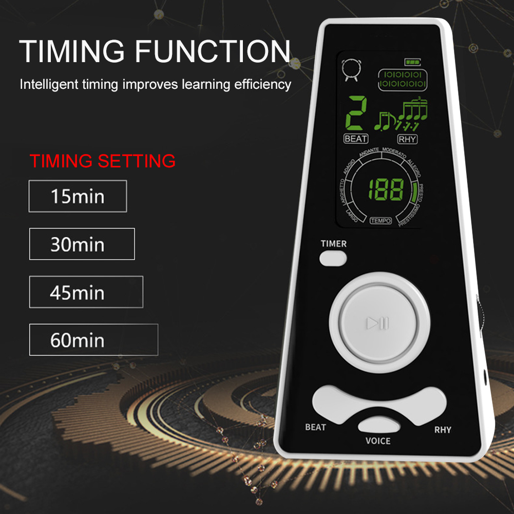 Metrónomo Electrónico con Volu - Metronome Digital reseña y precio