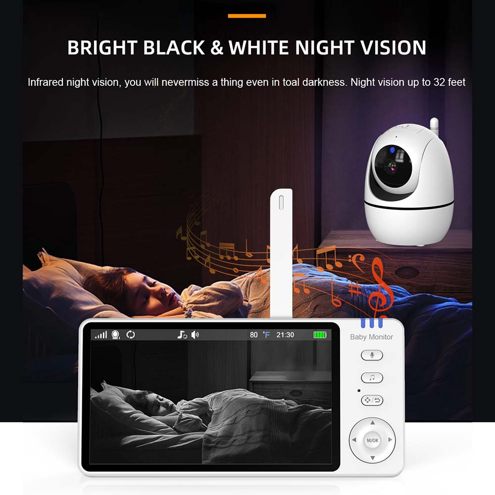 Monitor de vídeo para bebé de  - Audio Music Kids reseña y precio