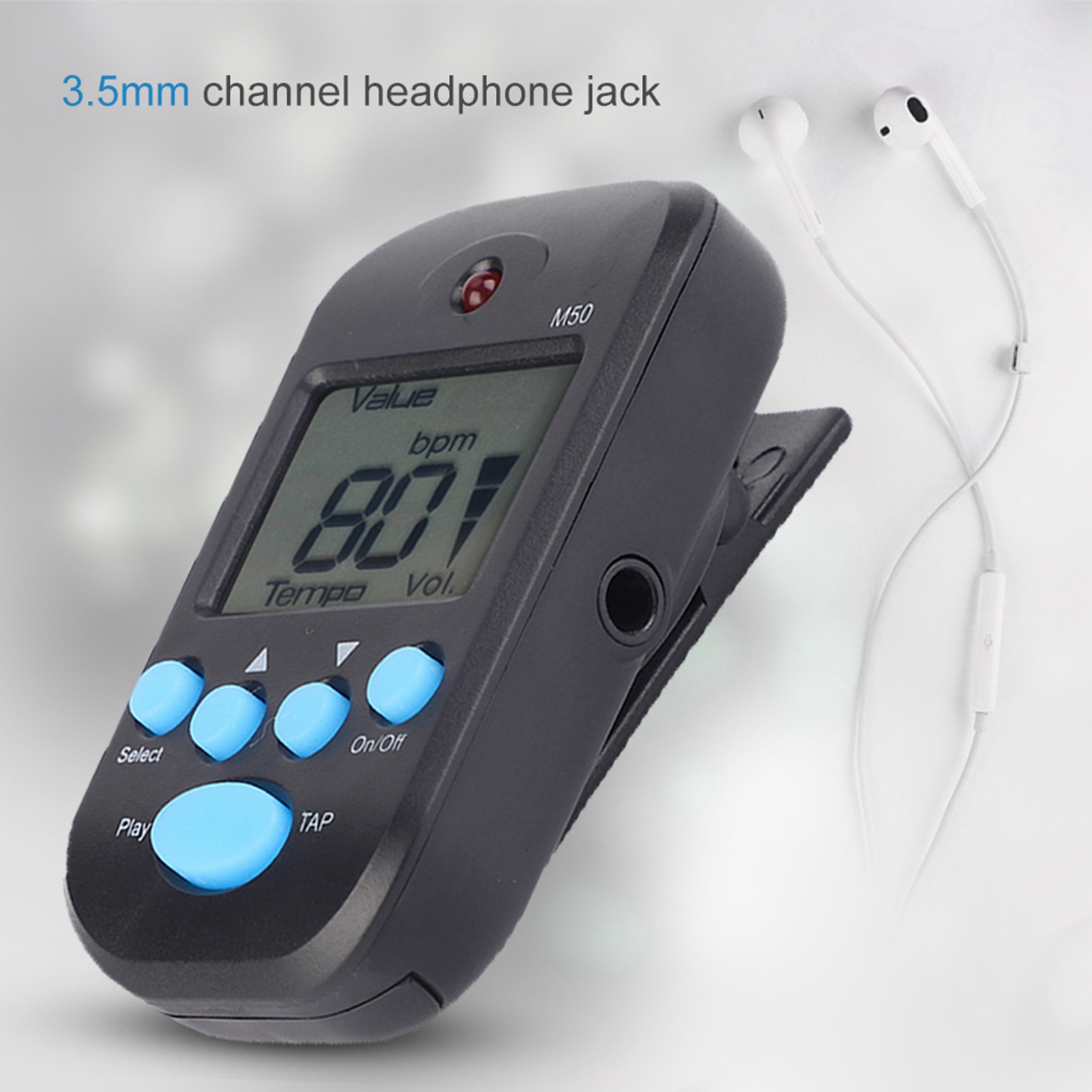Mini metrónomo profesional con - Metronome Digital reseña y precio