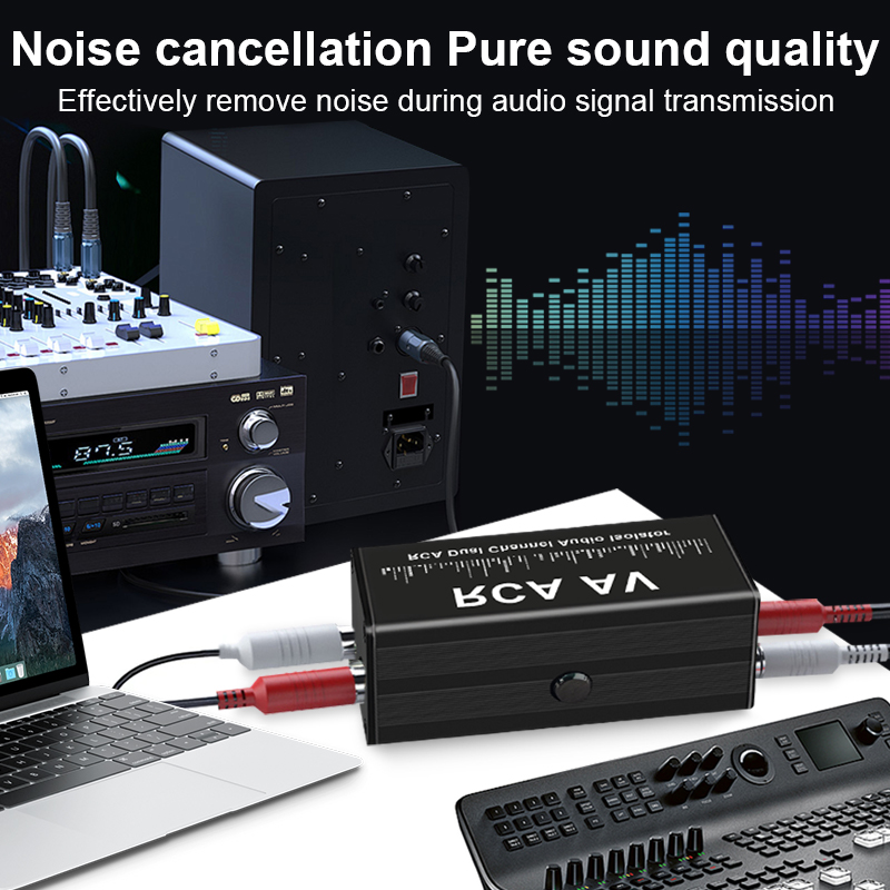 Aislador de Bucle de Tierra Au - Audio Music Isolator reseña y precio