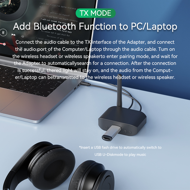 Transmisor receptor de audio B - Audio Music Player Pc reseña y precio