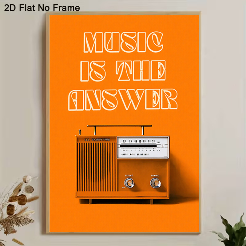 Cuadro Decorativo de Lienzo si - Audio Music Live reseña y precio