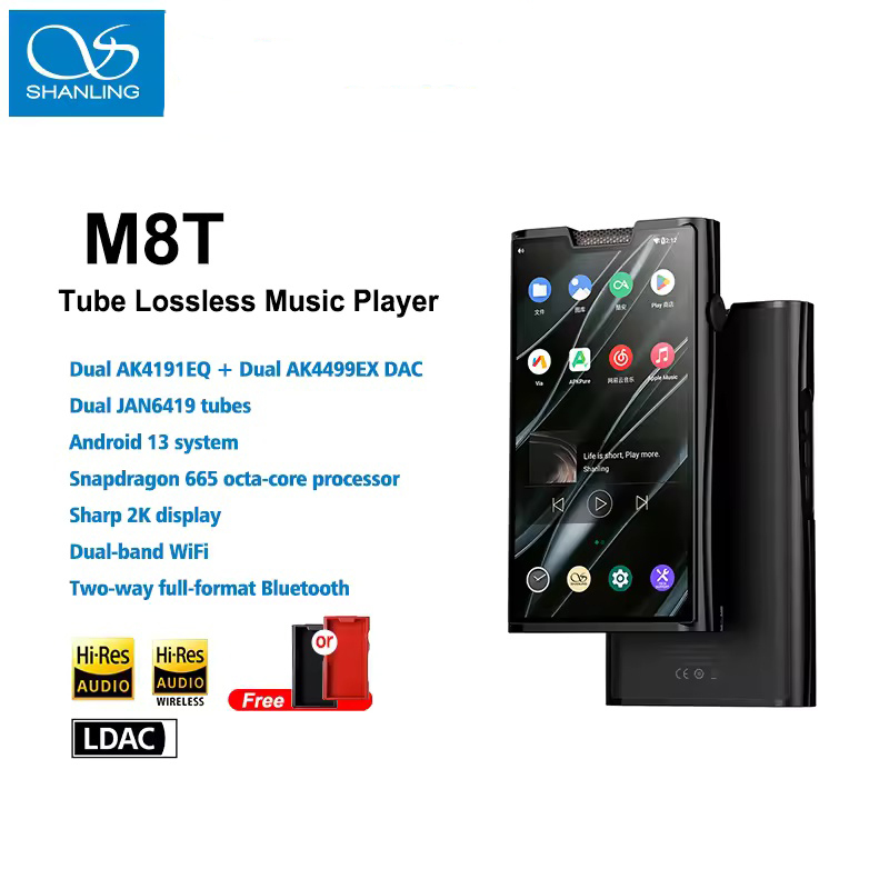 SHANLING M8T Reproductor de Mú - Mp3 Audio Music Youtube reseña y precio