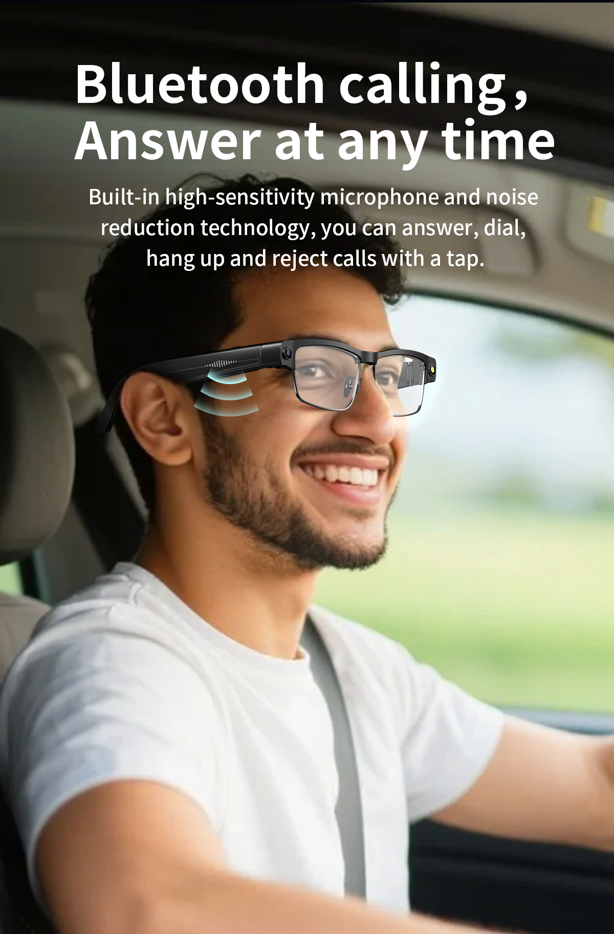 Gafas Inteligentes L802 con Cá - Audio Music To Video Ai reseña y precio