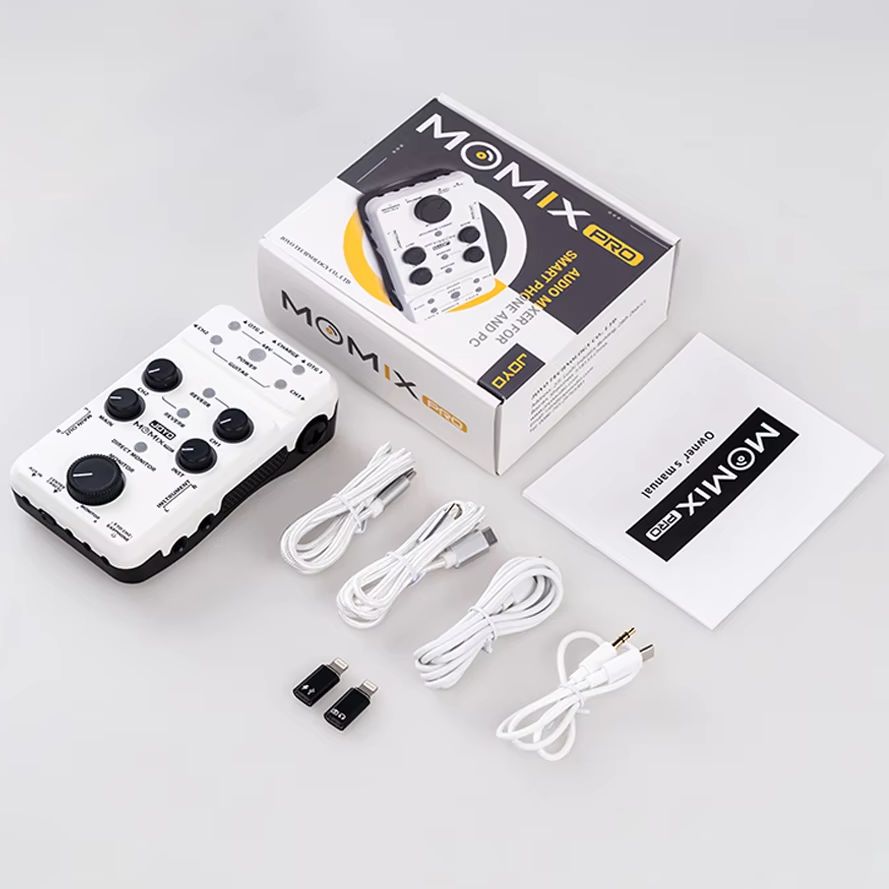 Mezclador de Audio JOYO MOMIX  - Audio Music Live reseña y precio