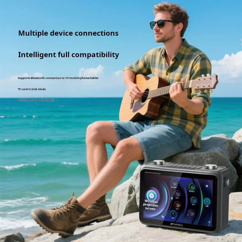 Sansui K115 80W subwoofer de a - Audio Music Lyrics reseña y precio