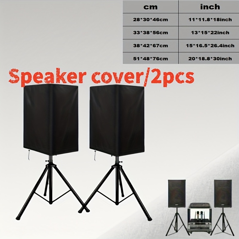 2 fundas para altavoces, adecu - Audio Music Only reseña y precio