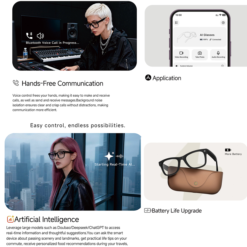 Gafas Inteligentes con IA 2026 - Audio Music To Video Ai reseña y precio