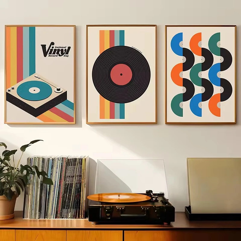 Impresión artística de pared e - Audio Music Live reseña y precio