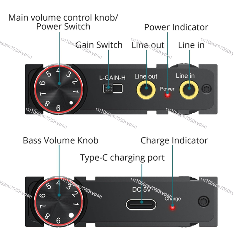 A32T-BT 5.0 3.5Mm Aux, amplifi - Audio Music Player Pc reseña y precio