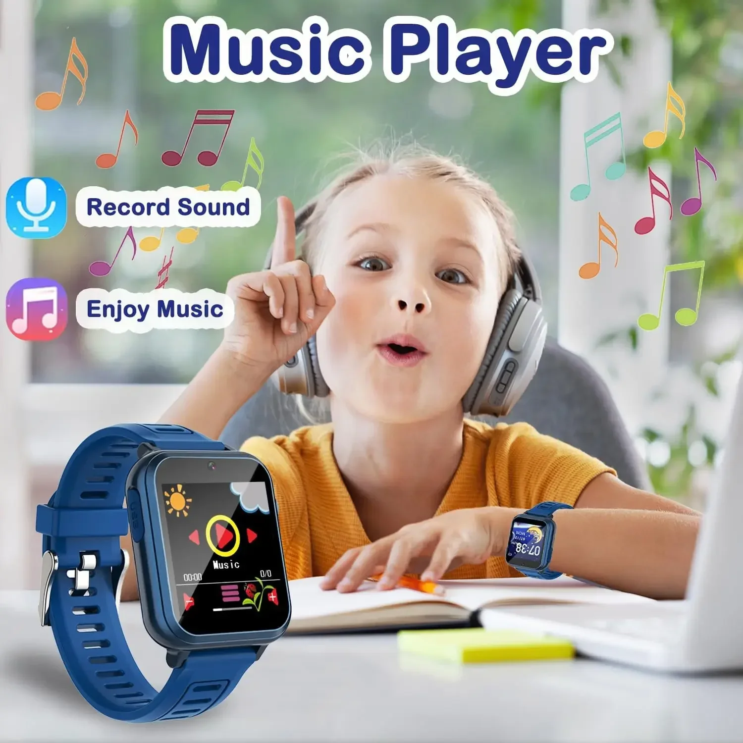 Reloj de pulsera para niños, 2 - Audio Music Kids reseña y precio