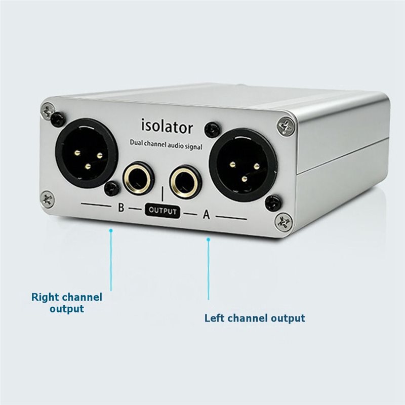 Aislador de Audio CJSD-XLR, Fi - Audio Music Isolator reseña y precio