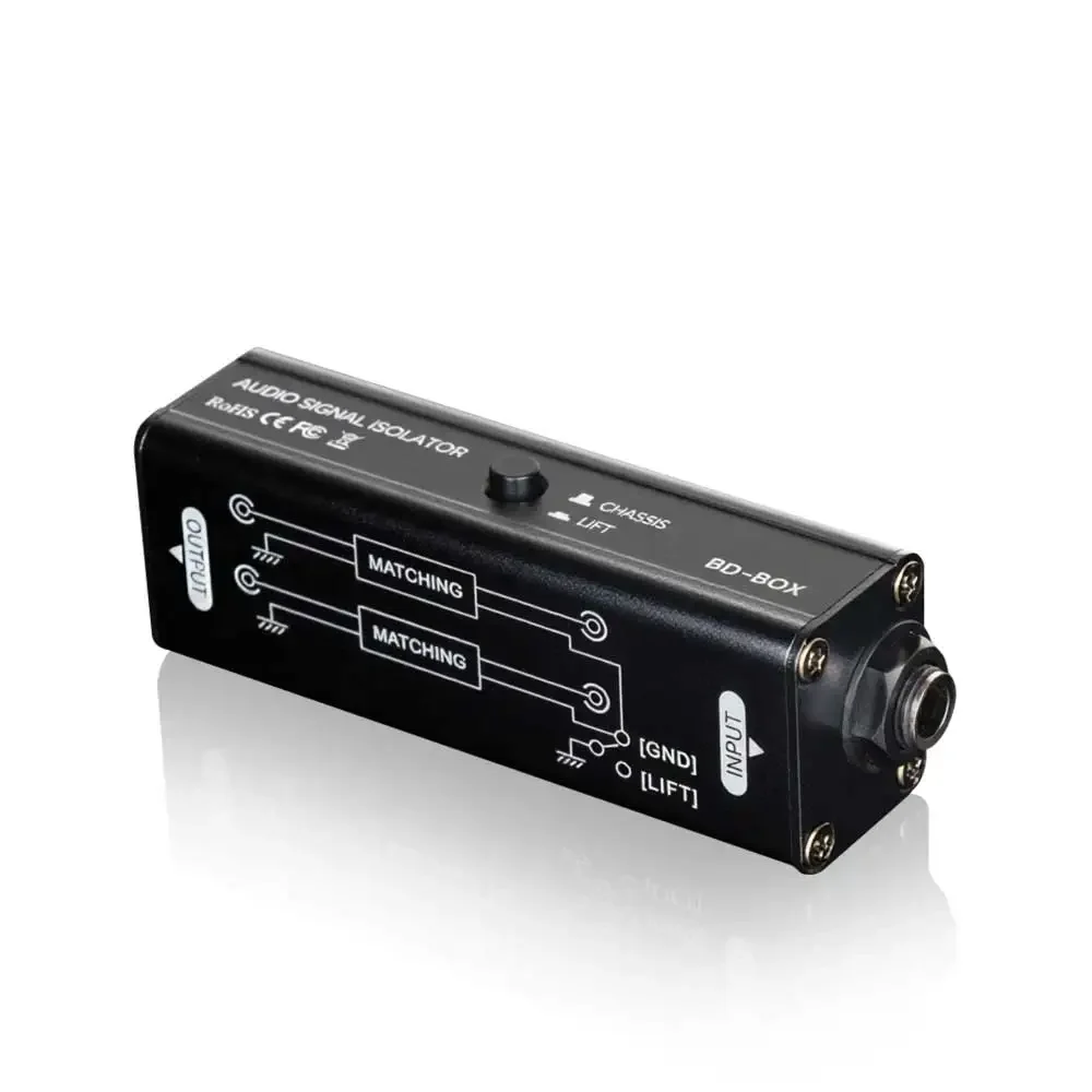 Aislador de Bucle de Tierra AU - Audio Music Isolator reseña y precio