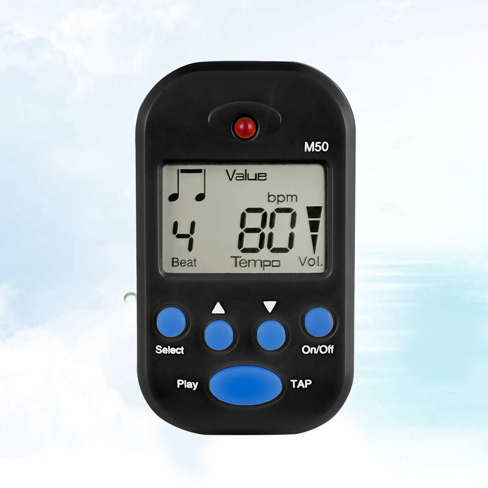 Mini Metrónomo Mecánico Digita - Metronome Digital reseña y precio
