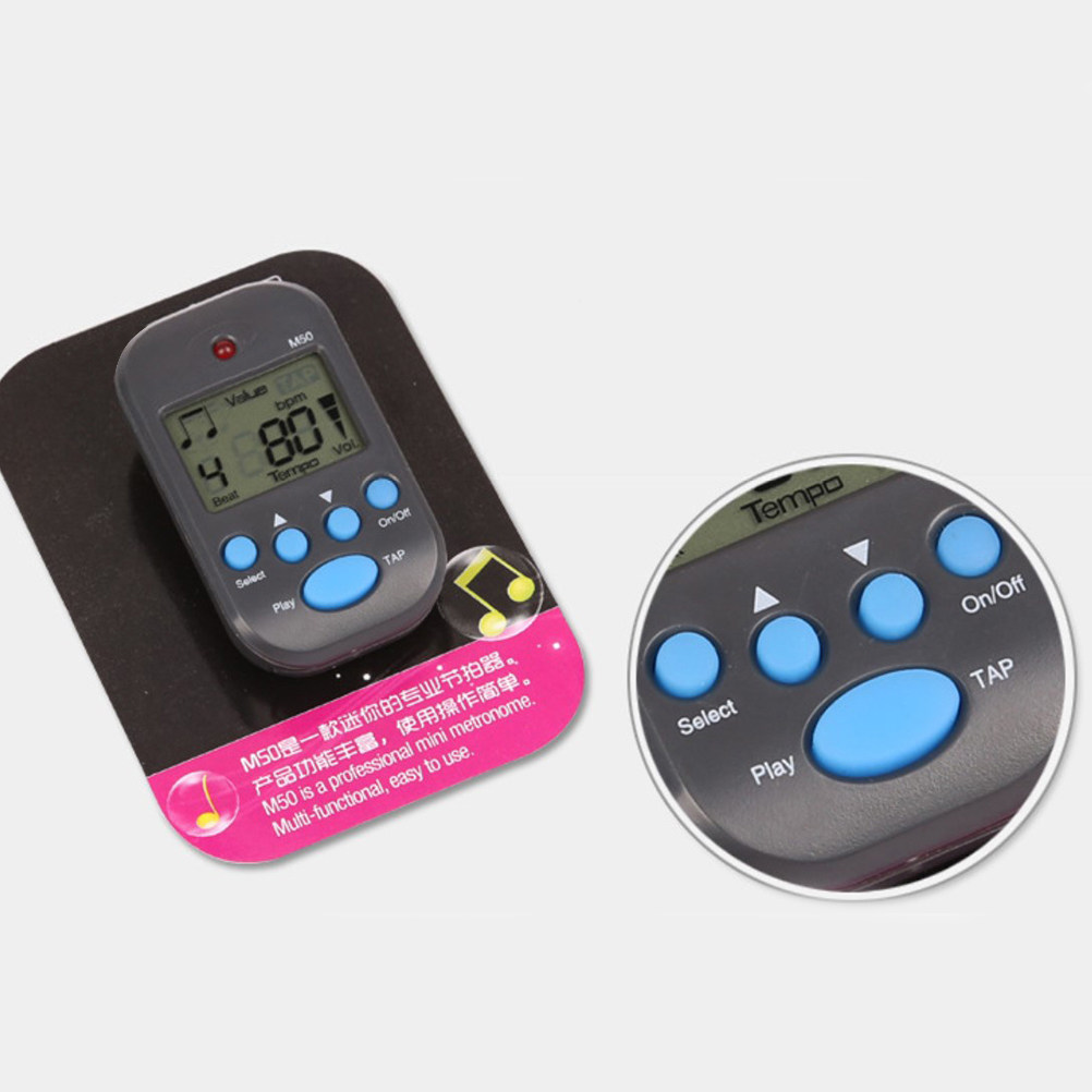 Mini Metrónomo Mecánico Digita - Metronome Digital reseña y precio
