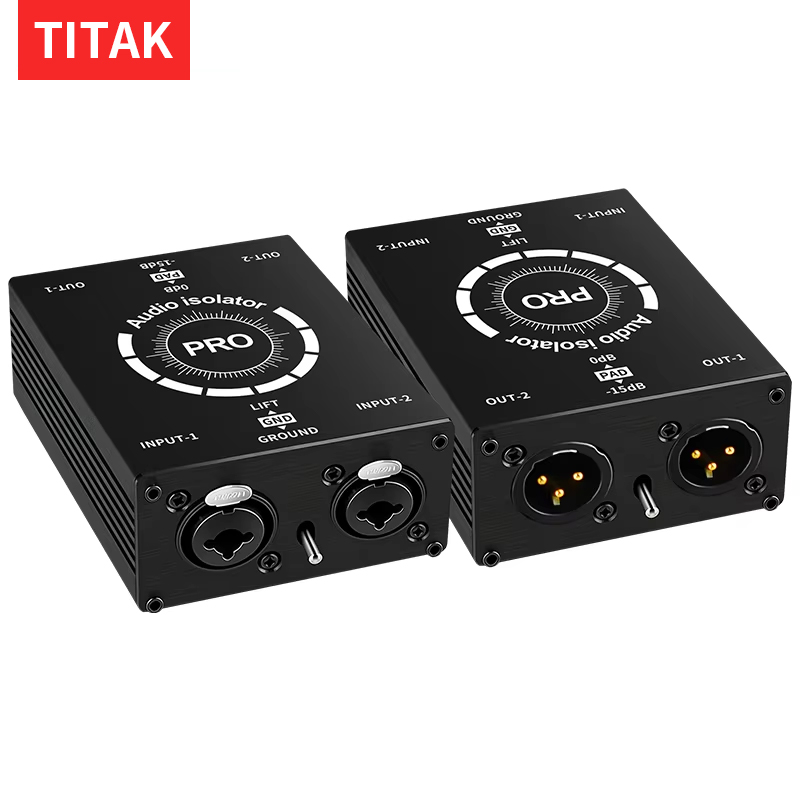 Aislador de Audio XLR Profesio - Audio Music Isolator reseña y precio
