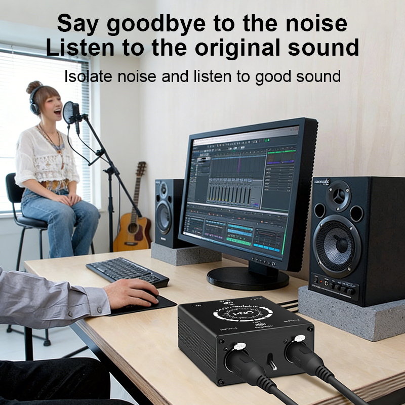 Aislador de Audio XLR Profesio - Audio Music Isolator reseña y precio