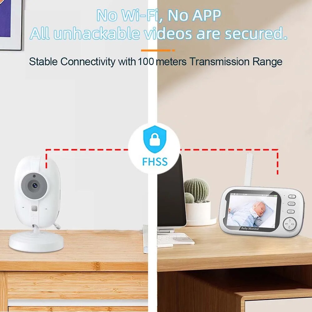 Monitor de vídeo para bebé de  - Audio Music Kids reseña y precio