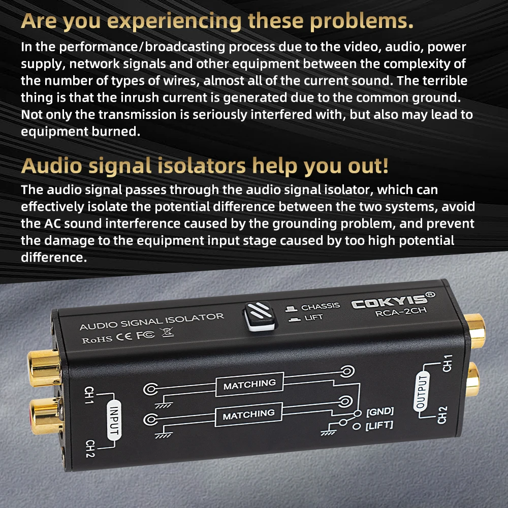 Eliminador de Hum profesional, - Audio Music Isolator reseña y precio