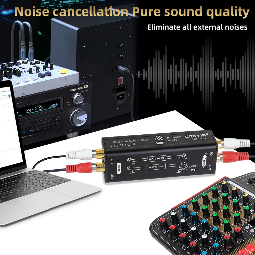 Eliminador de Hum profesional, - Audio Music Isolator reseña y precio