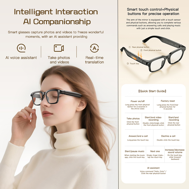 Nuevas Gafas Inteligentes con  - Audio Music To Video Ai reseña y precio