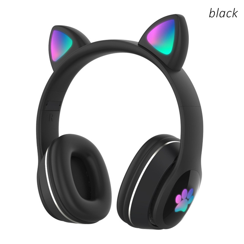 Lindo gato LED auriculares ina - Audio Music Kids reseña y precio