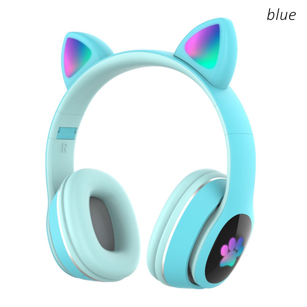 Lindo gato LED auriculares ina - Audio Music Kids reseña y precio