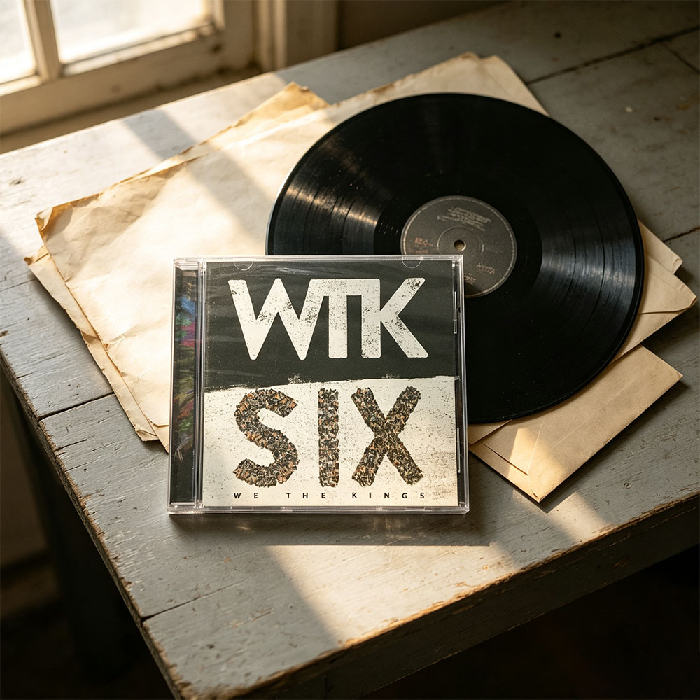 CD 'SIX' We The Kings, Disco d - Audio Music King reseña y precio
