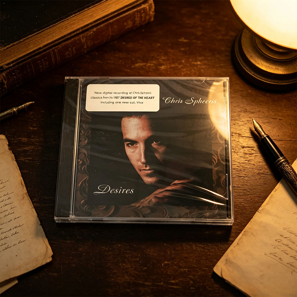 CD 'Desires' de Chris Spheeris - Audio Music For reseña y precio