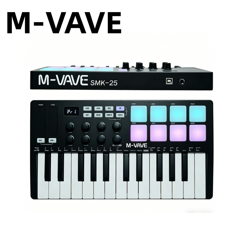 Teclado MIDI Portátil M-VAVE S - Audio Music Live reseña y precio