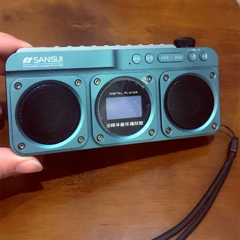 Radio FM portátil F28, calidad - Audio Music Lyrics reseña y precio