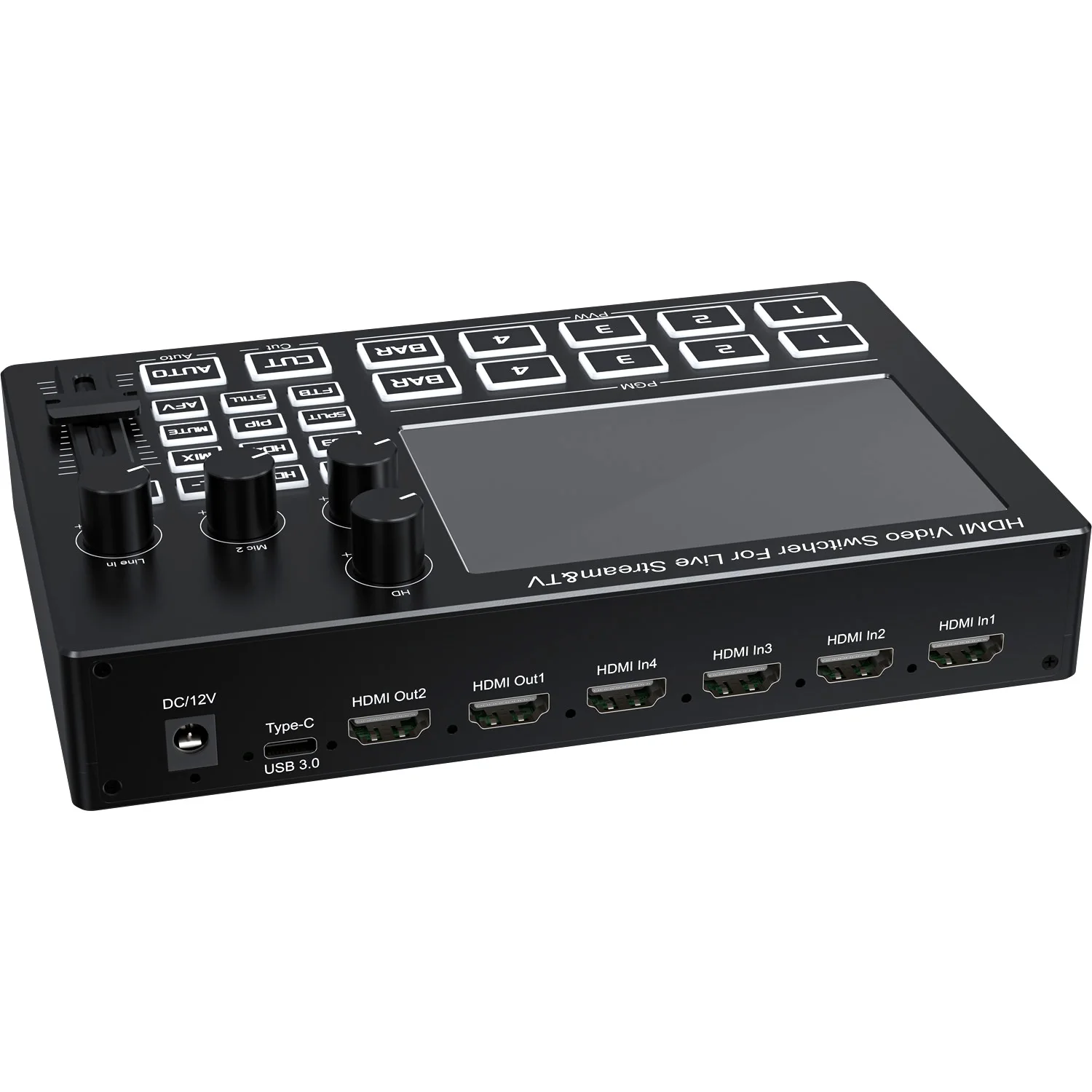 Mezclador de Video HDMI de 4 C - Audio Music Live reseña y precio