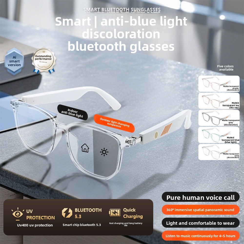 Gafas inteligentes con Bluetoo - Audio Music Songs reseña y precio