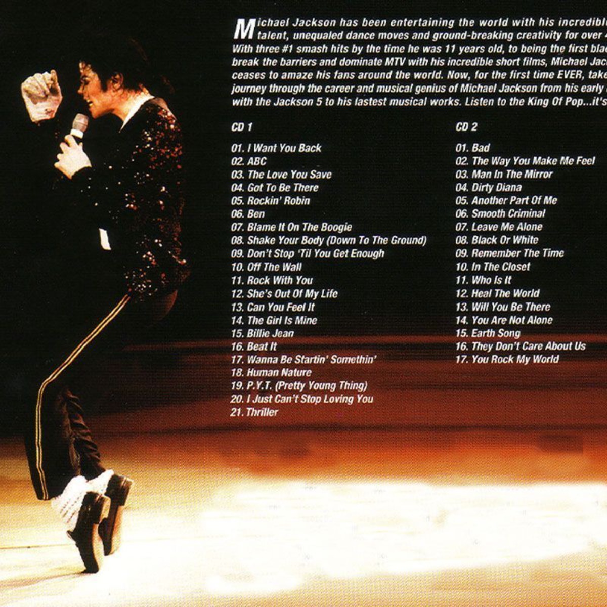 Michael Jackson: Los mejores é - Audio Music Only reseña y precio