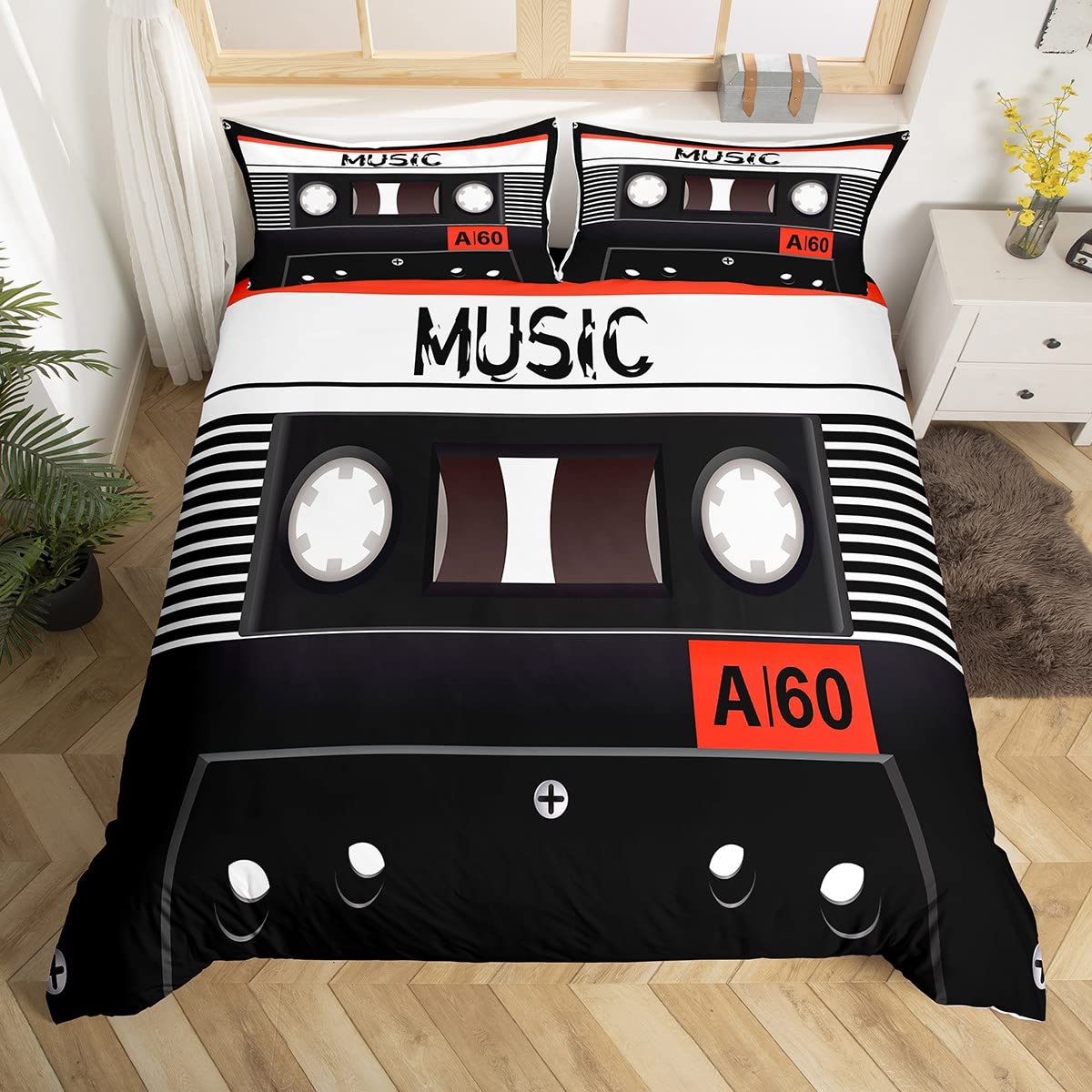 Funda nórdica de casetes de mú - Audio Music King reseña y precio